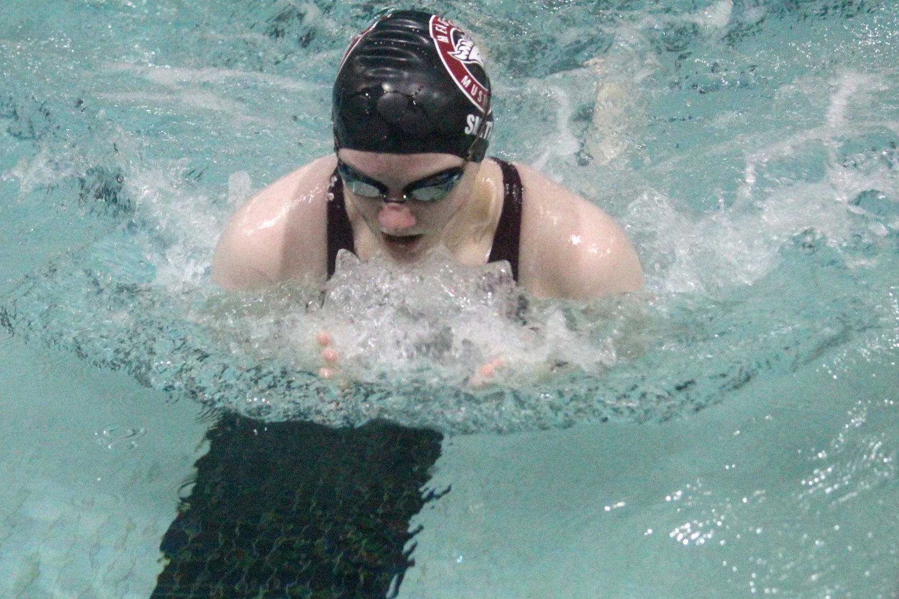 Menomonie girls swim and dive triangular 9-24-19